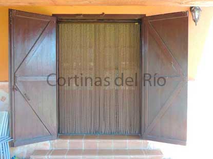 cortinas de tiras antimoscas para puertas